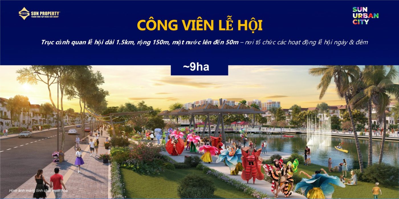 Công viên lễ hội sun urban city