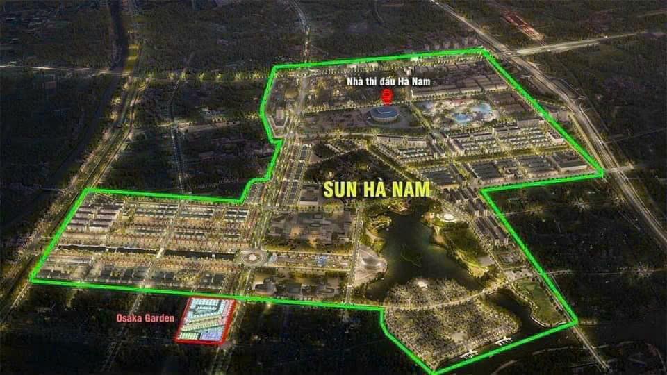 Mặt bằng Sun Urban city 1